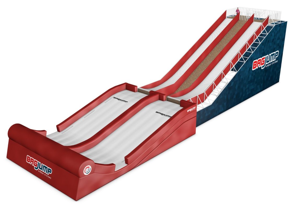 Tubing Slide Airbag by BAGJUMP for Jump and Slide Adventure Parks