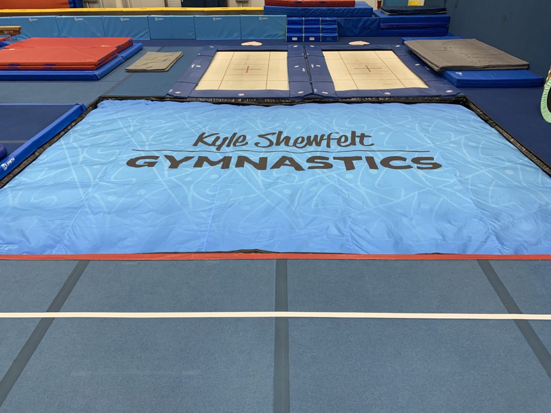 Kyle Shewfelt Gymnastics Inground AirPit