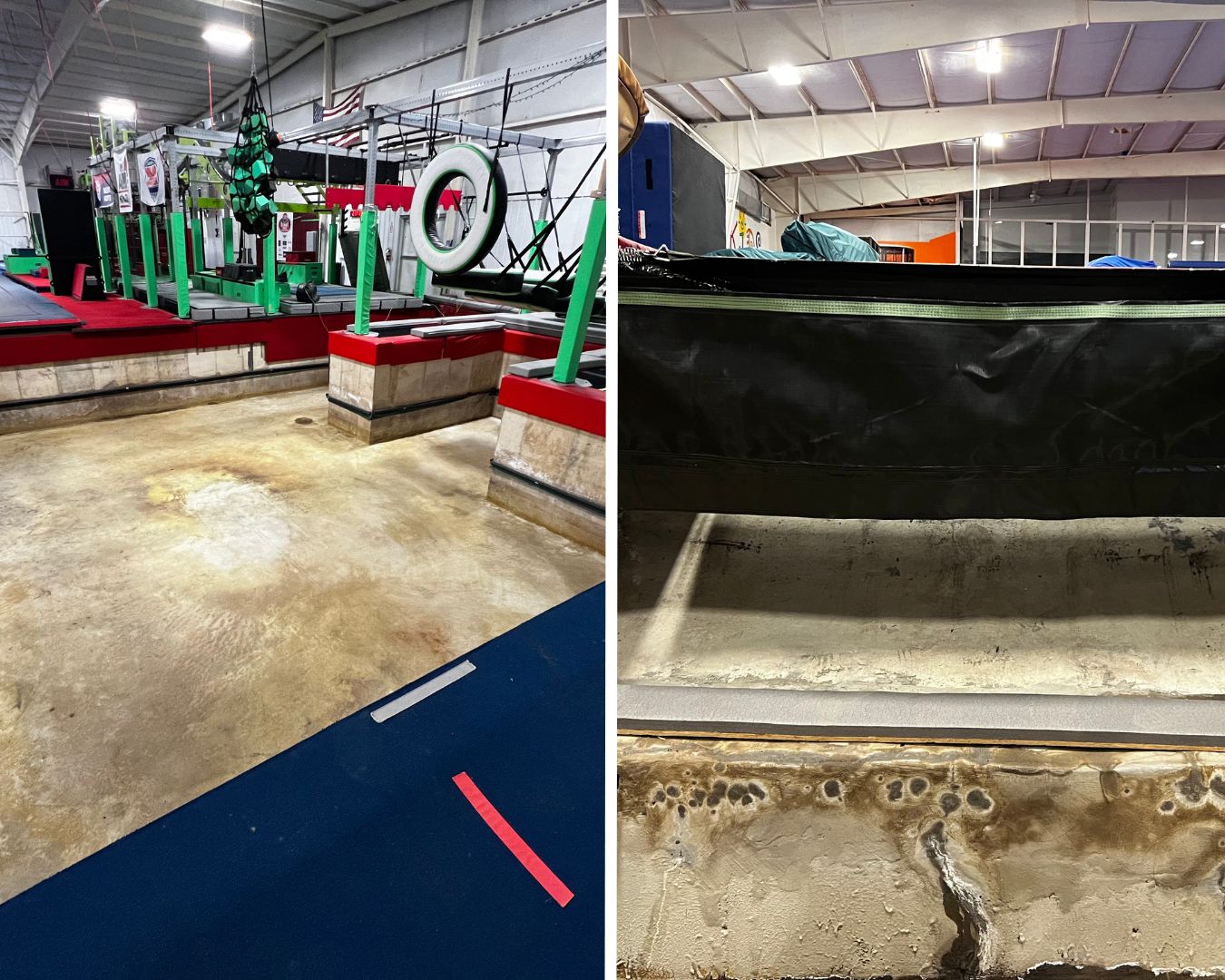 Athletes in Motion – California, USA  Project: Custom Inground Airpit  Type of facility: Gymnastics Gymnasium