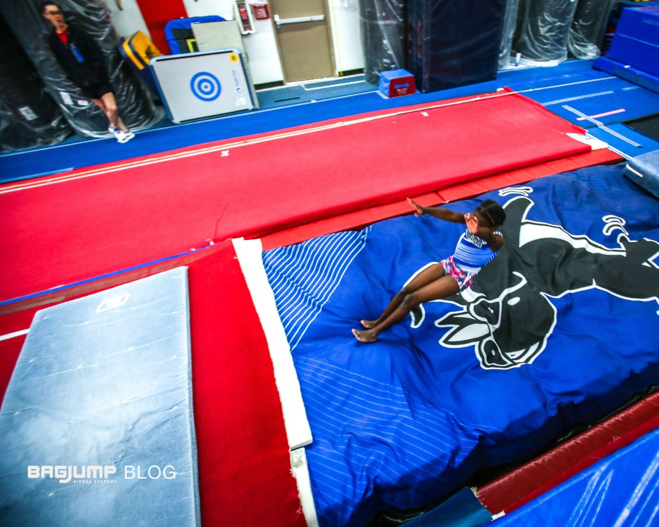 Bagjump airbag at Park Avenue Gym – Cooper City, Florida 