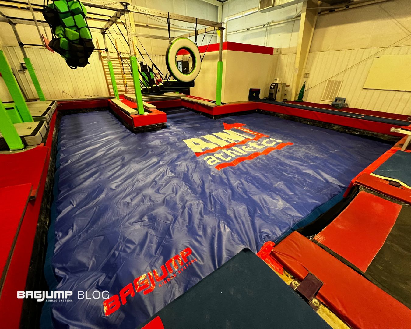 Bagjump airbag at Athlete’s in Motion – Prairieville, Louisiana 
