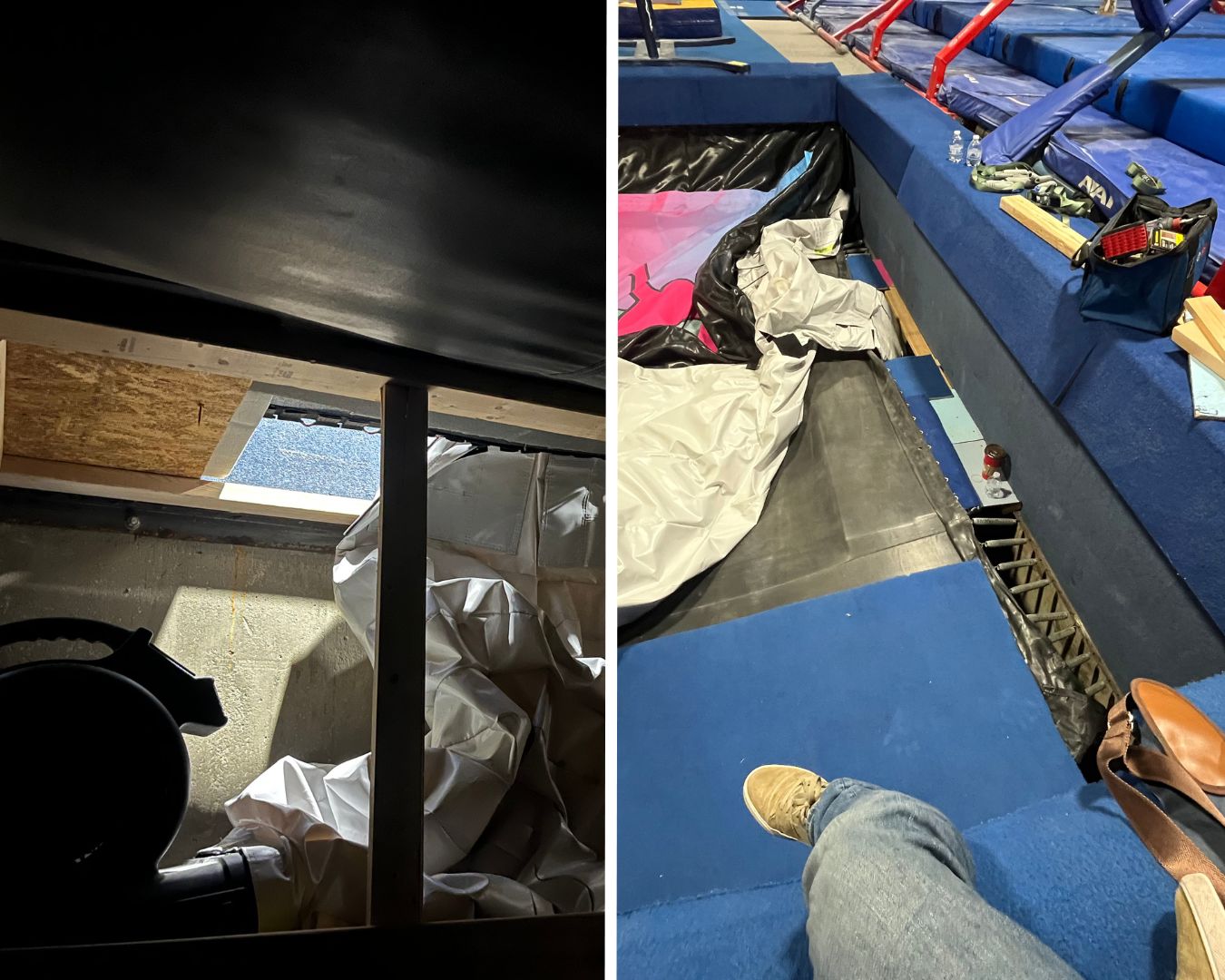 Gymnastics Dreams – Michigan, USA  Project: Custom Inground Airpit  Type of facility: Gymnastics Gym 
