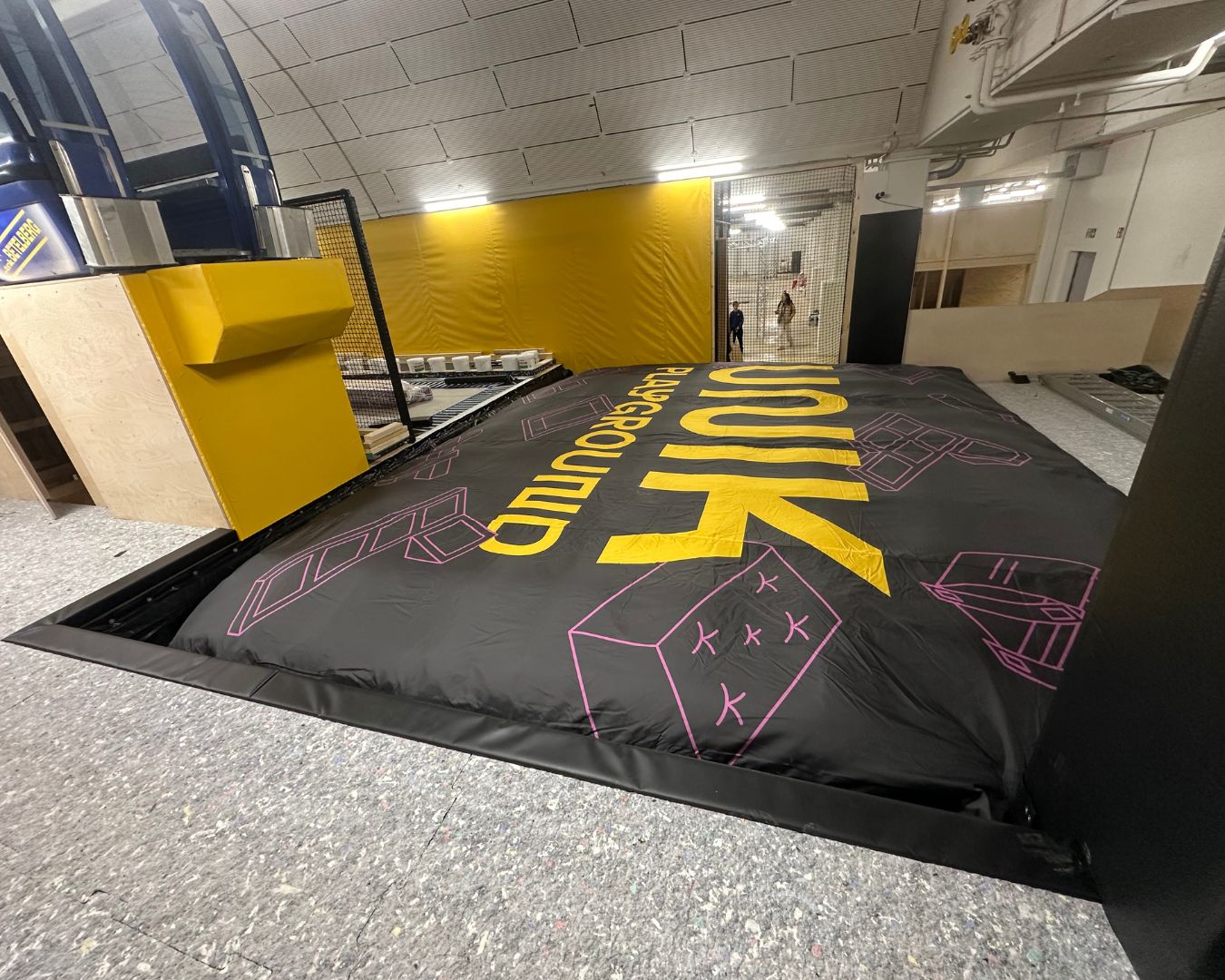 UNIK Playground AG Location: Bern, Switzerland Facility Type: Indoor Playground Service: Wall adapter reinstall and safety adjustment