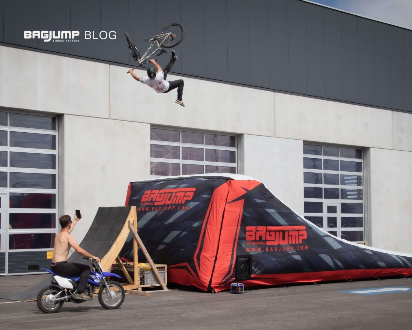 The Best MTB Airbag for Serious Training Standard Bike Landing Airbags