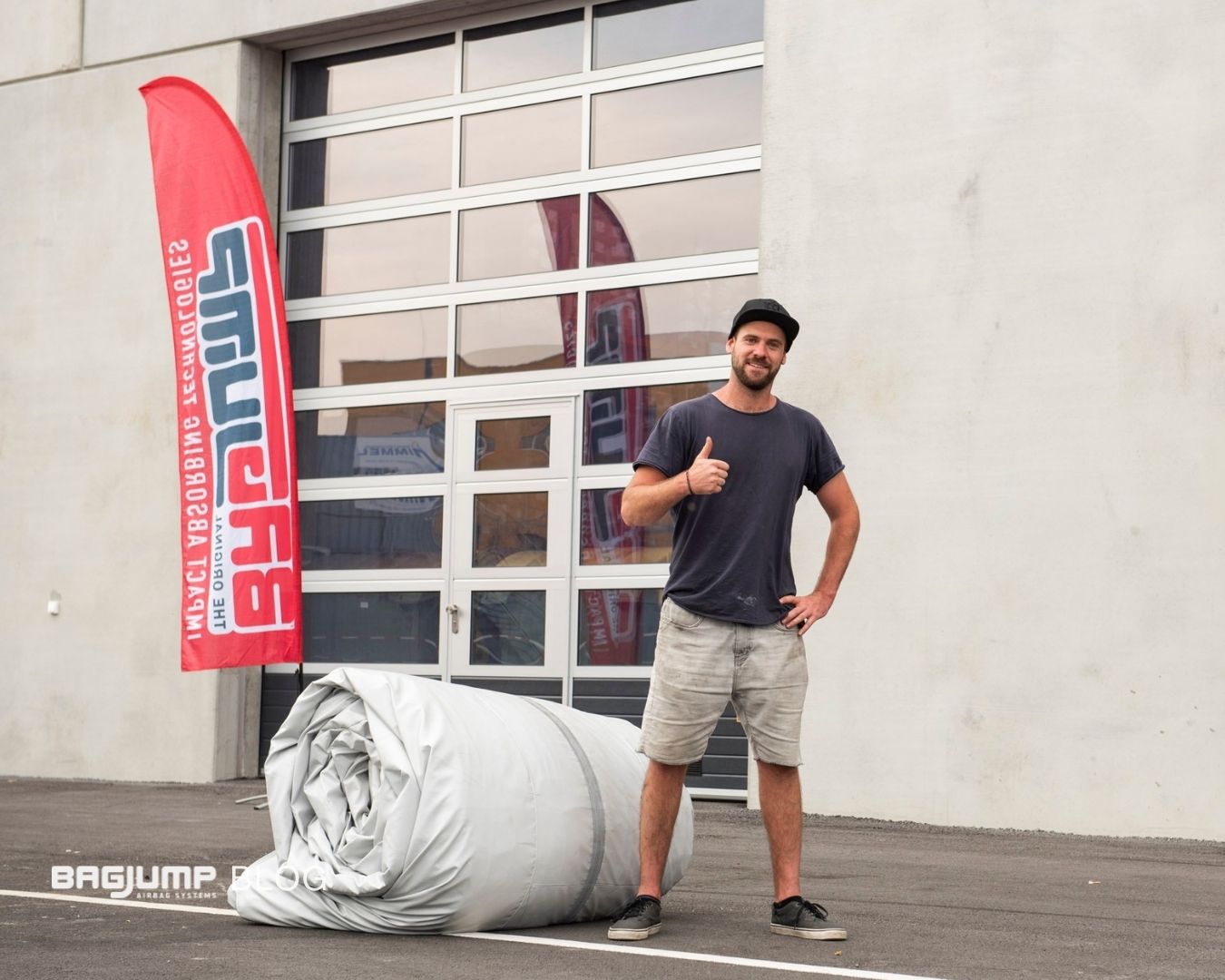 Bagjump airbag packed