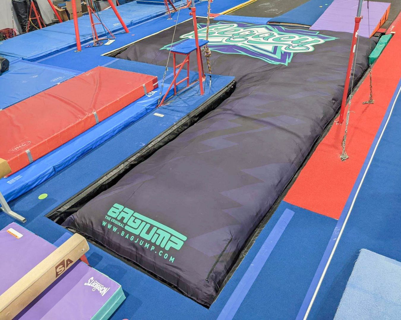 Bagjump AirPit Inground Airbag 
The High-Performance Foam Pit Replacement 