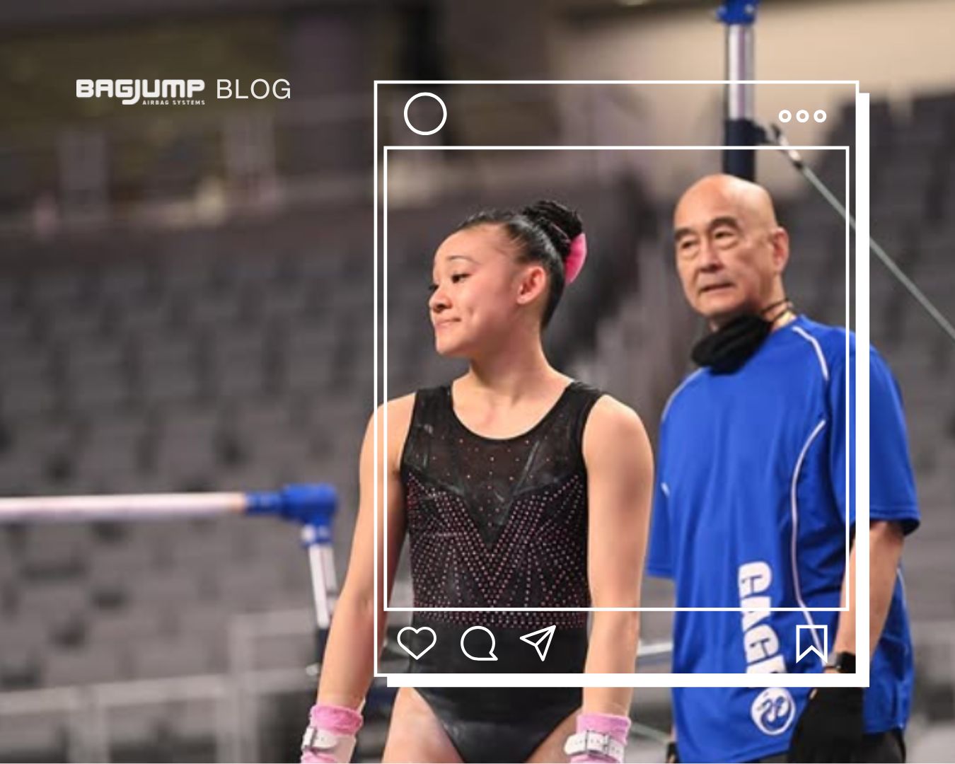 “Gymnasts, parents, and coaches love a Bagjump airbag!” says Al Fong. “It’s very clean. No more dealing with foam breakdown or fluffing foam pits.”
