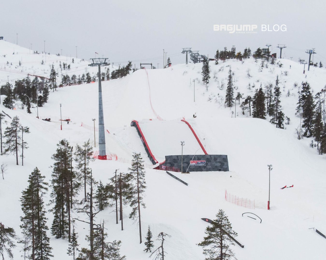 The transition from airbag to snow is not the same across all disciplines. In big air and slopestyle, landing zones are generally wider and more forgiving. Once an athlete is consistent on an airbag, the move to snow is relatively smooth. 