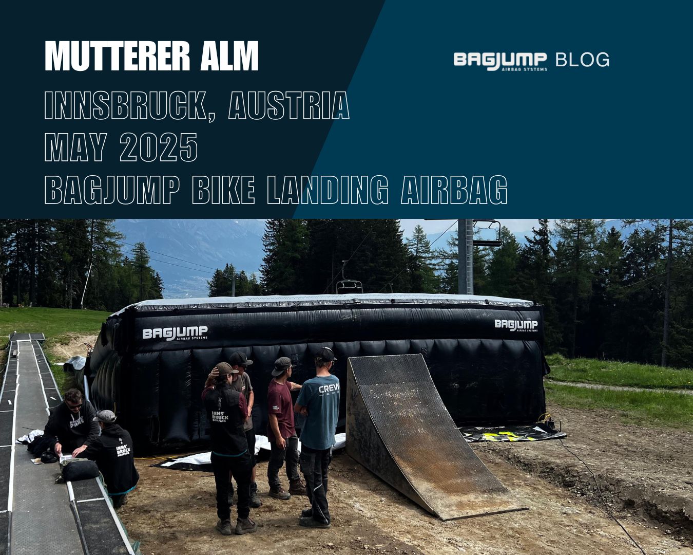 Mutterer Alm – Innsbruck, Austria May 2025 | Bike Park | Bike Landing Bag
