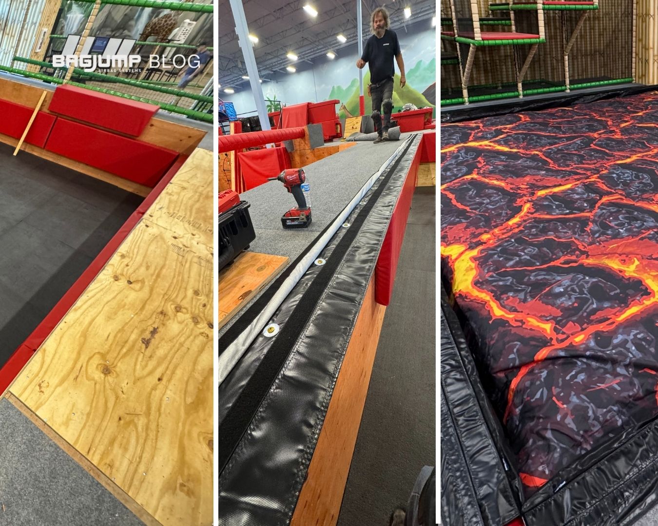 What made this installation special was its scale and repeatability. This wasn’t a one-off project, but part of a bigger rollout, with around a dozen Bagjump installations planned annually as the Lava Island franchise continues to grow. It’s a great example of how our inground airbags fit seamlessly into modern play park concepts.