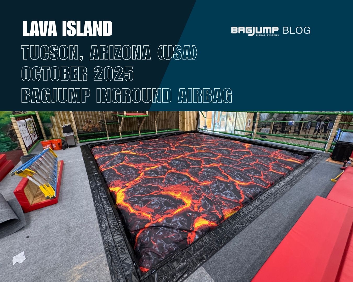 Lava Island – Tucson, Arizona (USA) October 2025 | Play Park | Bagjump Inground Airbag